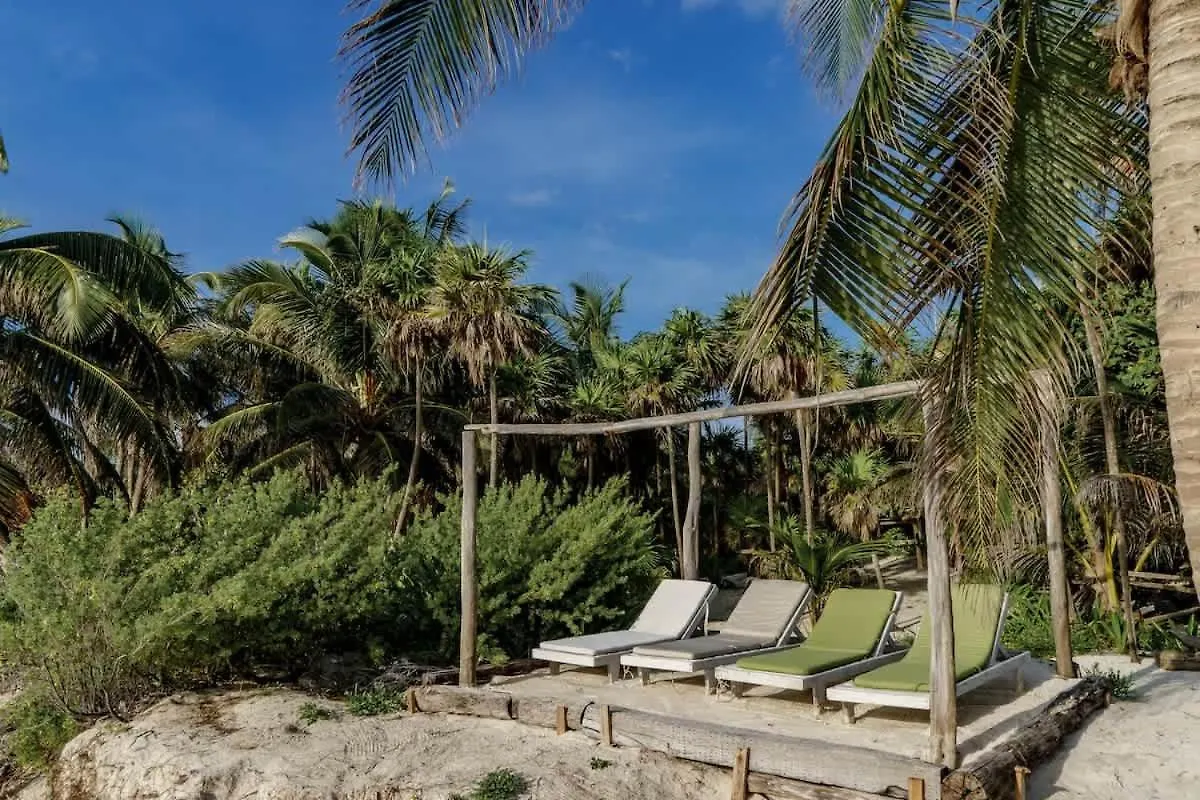 Beautiful 5 Bedroom Beachfront Villa Tulum Mexico